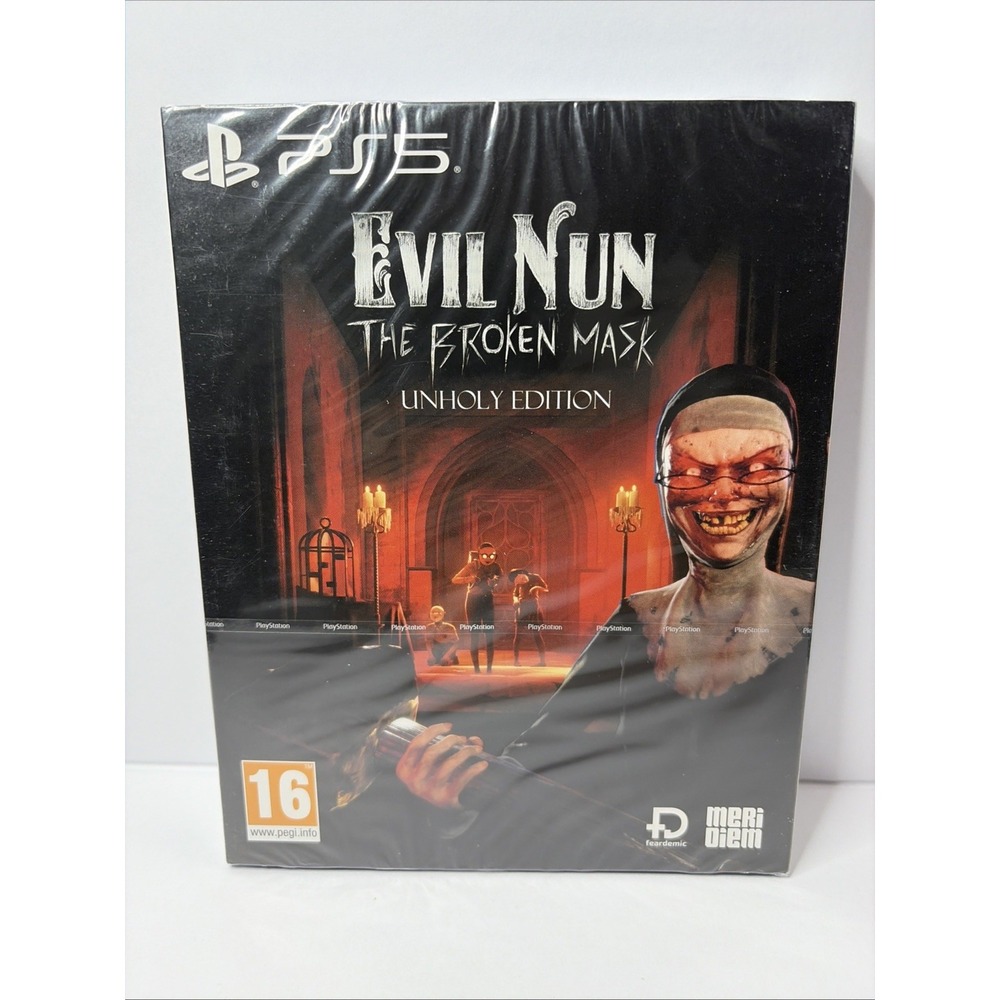 New Sealed - Evil Nun The Broken Mask Unholy Edition - Sony Playstation 5 Game